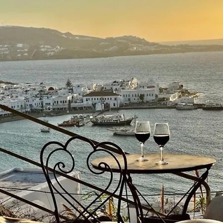 شقة Anemones Sea View Mykonos Town